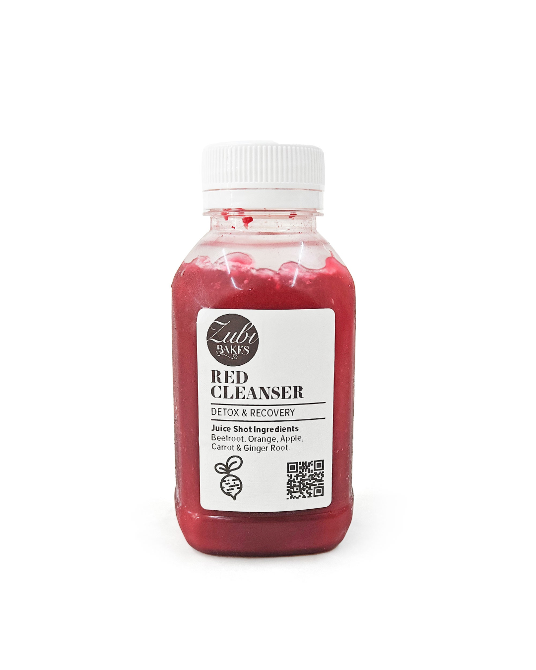 ZUBI BAKES RED CLEANSER JUICE SHOT 